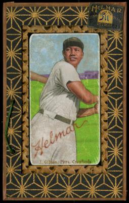 Picture, Helmar Brewing, T206-Helmar Card # 511, Josh GIBSON (HOF), Batting follow through, Pittsburgh Crawfords